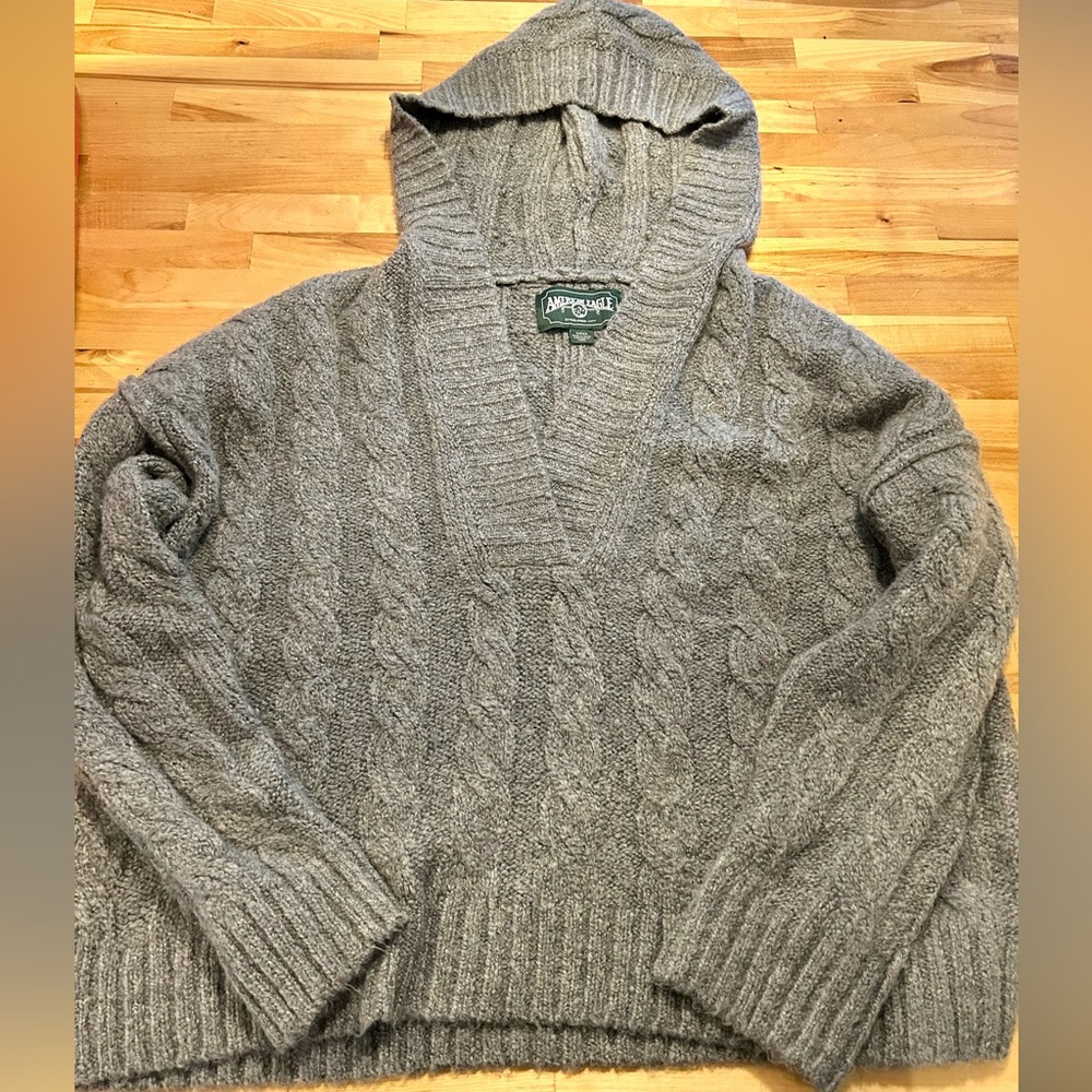 American Eagle Cable Knit Sweater